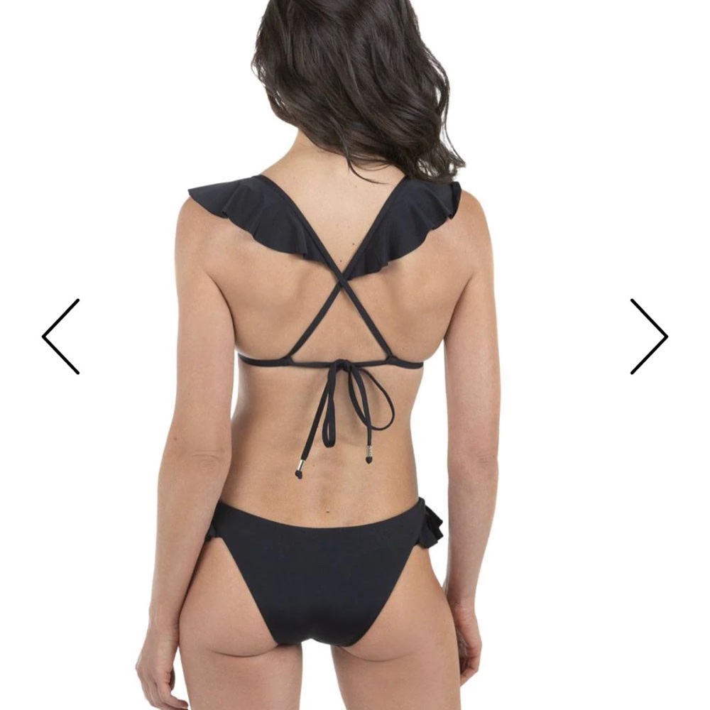 Envy Push-Up Ruffle String Bikini Top And Bottom - image 2